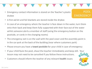Poster Pool Emergency MS Centre