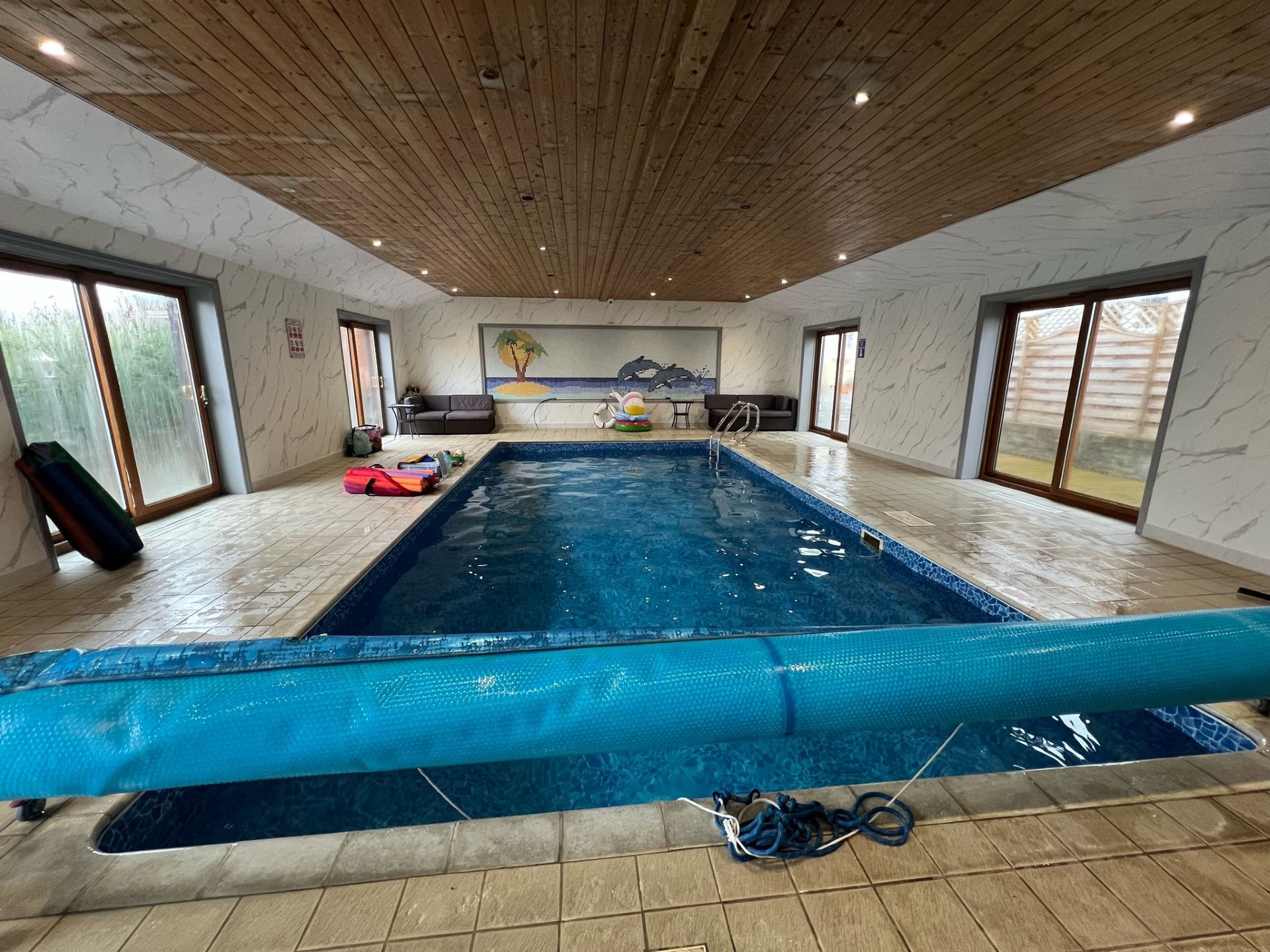 Puddle Ducks Doncaster Treetops Cottages Swimming Pool.jpg
